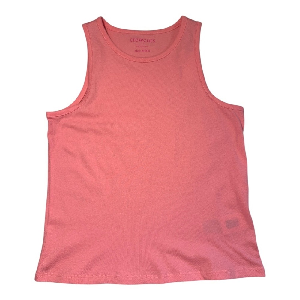 Crewcuts by J. Crew Larkspur Pink Tank Top Size Medium 8-9 Years‎ NWT